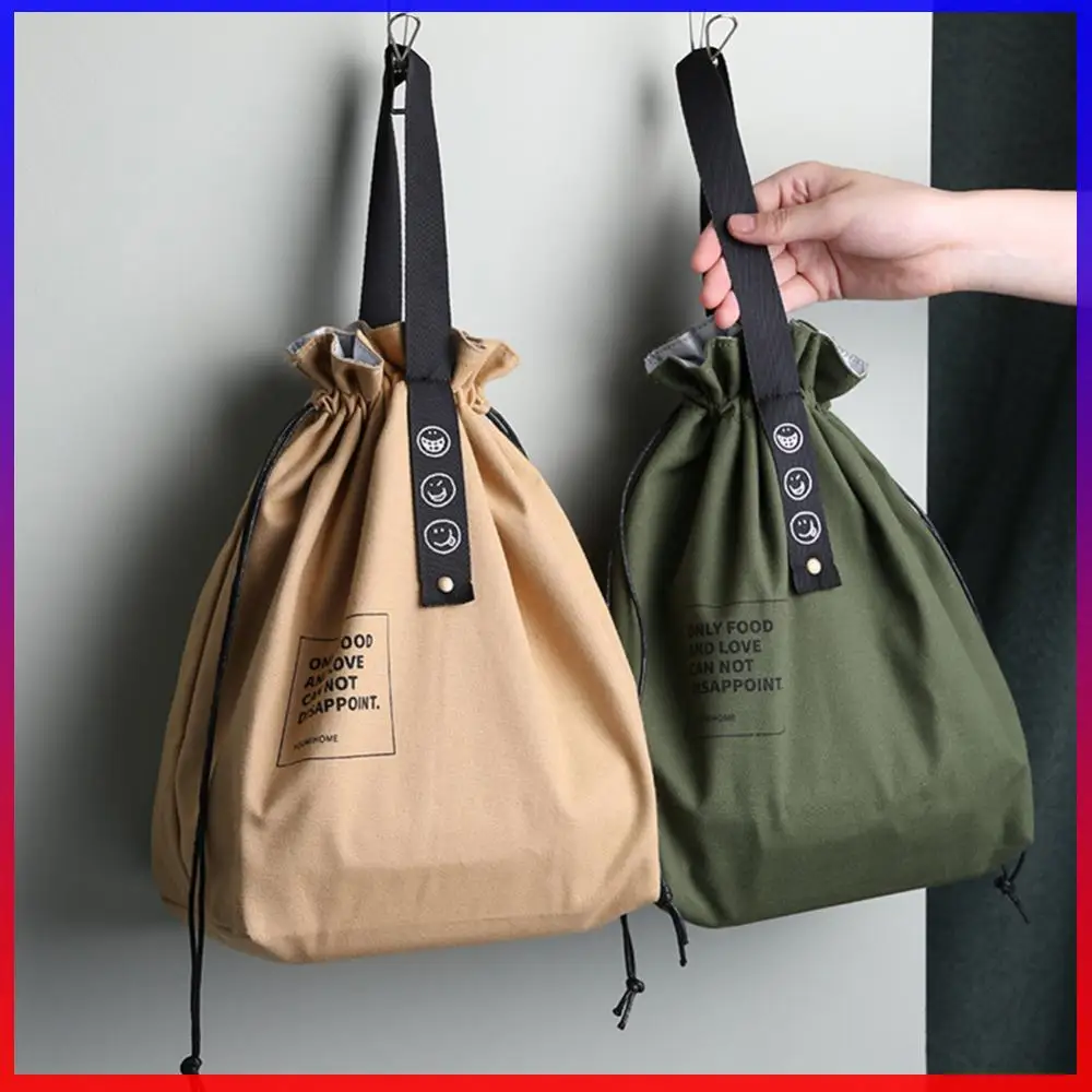 Canvas Portable Insulated Handbag with Handle Food Storage Bag Multifunctional Thermal Insulation Bag Office Outdoor Bag
Canvas Portable Insulated Handbag with Handle Food Storage Bag Multifunctional Thermal Insulation Bag Office Outdoor Bag