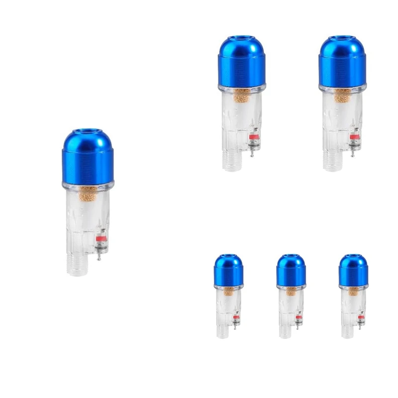 ABDJ-Airbrush Mini Air Filter Blue Air Brush Water Moisture Oil Trap Separator
ABDJ-Airbrush Mini Air Filter Blue Air Brush Water Moisture Oil Trap Separator