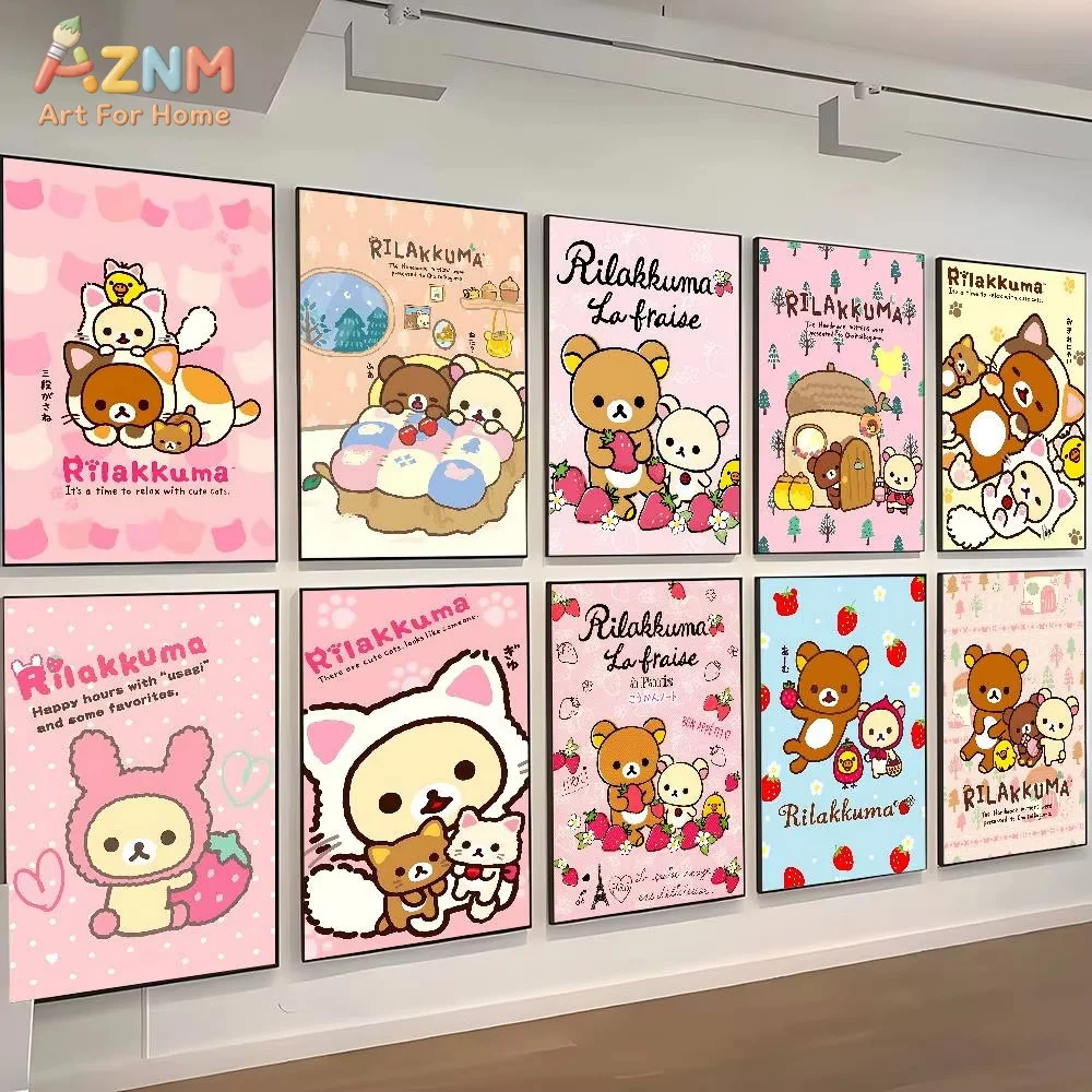 1PC ,Anime Cute Cartoon R-Rilakkuma Poster Print A5 A4 A3 A2 Wall Art Decor For Room Office Gift For Fans
1PC ,Anime Cute Cartoon R-Rilakkuma Poster Print A5 A4 A3 A2 Wall Art Decor For Room Office Gift For Fans