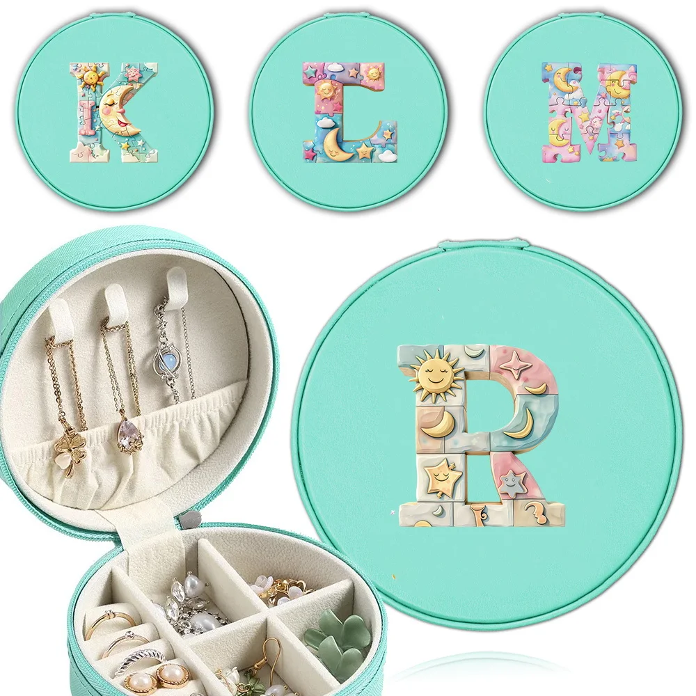 Portable PU Jewelry Storage Box Suitable for Carrying with You When Traveling Saw Puzzle Initial Name 26 Letters Pattern
Portable PU Jewelry Storage Box Suitable for Carrying with You When Traveling Saw Puzzle Initial Name 26 Letters Pattern