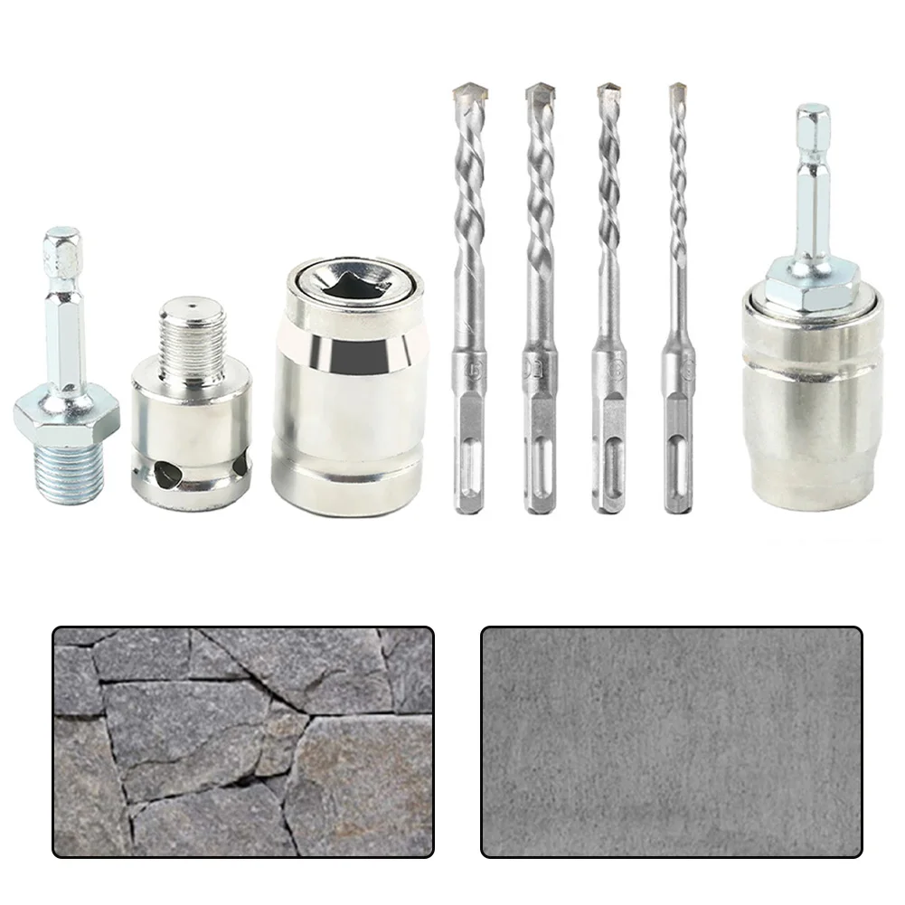 Quick Change Square Handle Adapter For Electric Drill To Hammer Conversion Fits 10mm Head With Assorted Drill Bits
Quick Change Square Handle Adapter For Electric Drill To Hammer Conversion Fits 10mm Head With Assorted Drill Bits