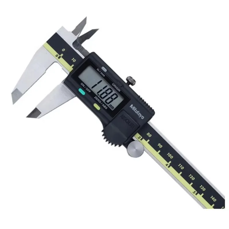 High Precision Absolute Digimatic Caliper 0-200mm Metric Inch Dual Scale Stainless Steel Industrial Measuring Tool
High Precision Absolute Digimatic Caliper 0-200mm Metric Inch Dual Scale Stainless Steel Industrial Measuring Tool