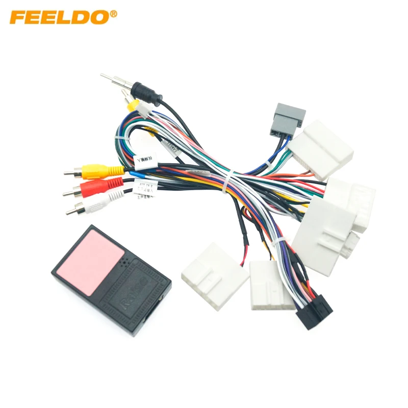 FEELDO Car 16PIN Radio Audio Power Cable Adapter For Nissan Teana XV 2011 Audio Stereo Power Wiring Harness
FEELDO Car 16PIN Radio Audio Power Cable Adapter For Nissan Teana XV 2011 Audio Stereo Power Wiring Harness