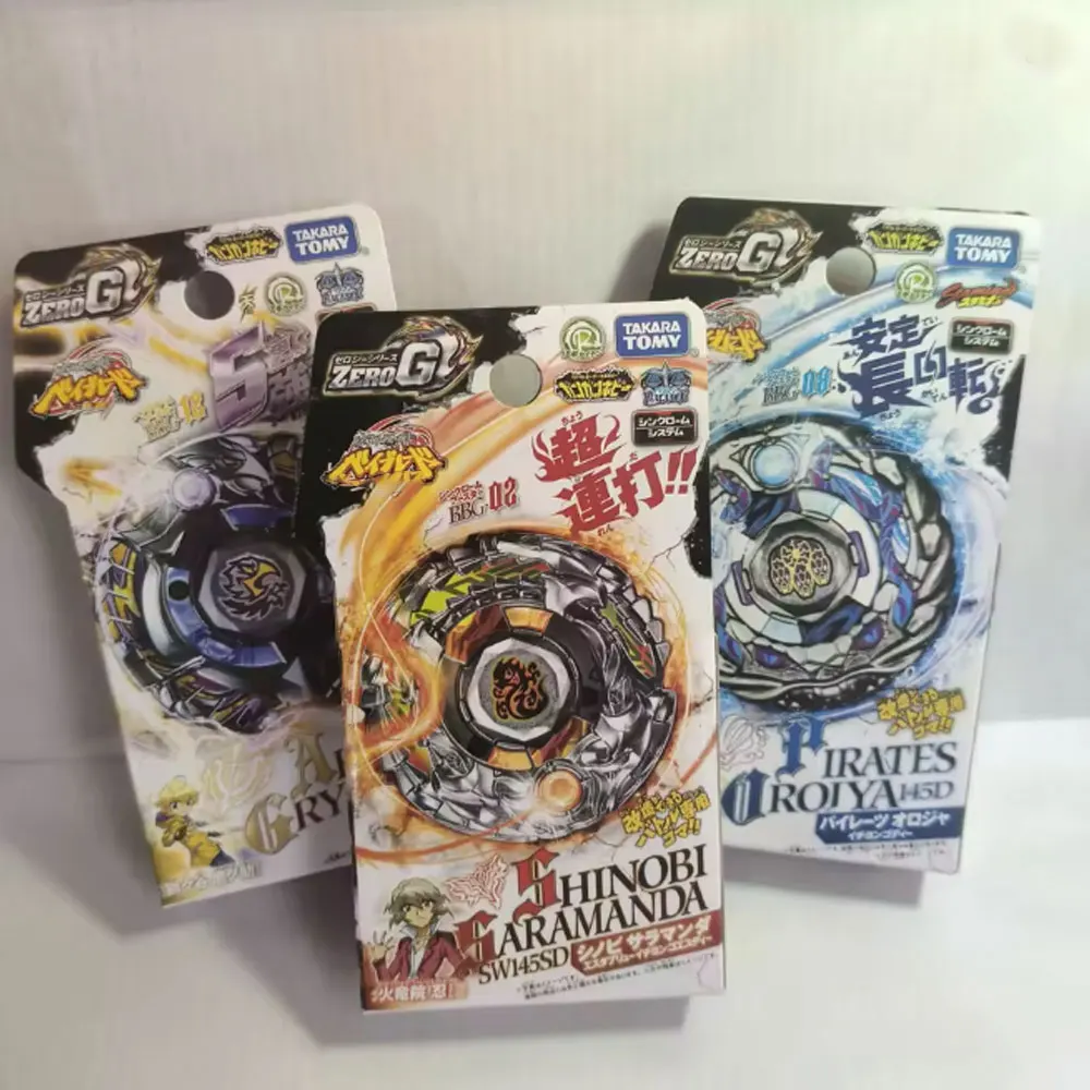 GENUINE TAKARA TOMY BBG08 Pirates Orojya 145D /BBG02 Shinobi Saramanda SW145SD/BBG-12 Archer Gryph C145S original box
GENUINE TAKARA TOMY BBG08 Pirates Orojya 145D /BBG02 Shinobi Saramanda SW145SD/BBG-12 Archer Gryph C145S original box