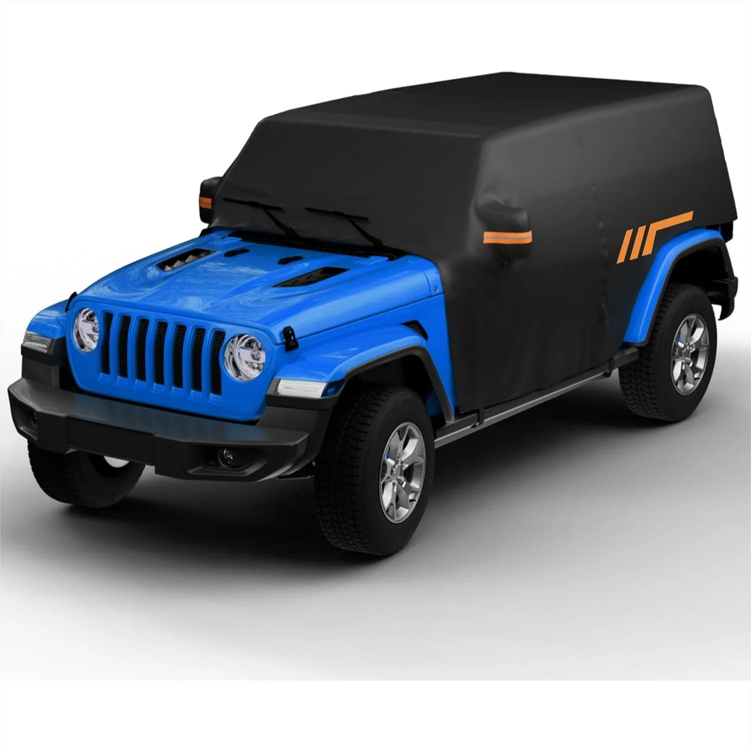 Cab Cover for Jeep Wrangler JK JL Unlimited 4 Door 2007-2026, Waterproof All Weather Windproof Auto Cover with Zipper
Cab Cover for Jeep Wrangler JK JL Unlimited 4 Door 2007-2026, Waterproof All Weather Windproof Auto Cover with Zipper