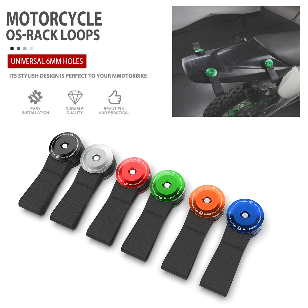 For YAMAHA TTR150 TTR250 TTR600 TDR125 TDR240 TDR250 TE125 TE150 TE300 SEROW225 Motorcycle OS-Rack Loops Rear Luggage 6mm Holes
For YAMAHA TTR150 TTR250 TTR600 TDR125 TDR240 TDR250 TE125 TE150 TE300 SEROW225 Motorcycle OS-Rack Loops Rear Luggage 6mm Holes