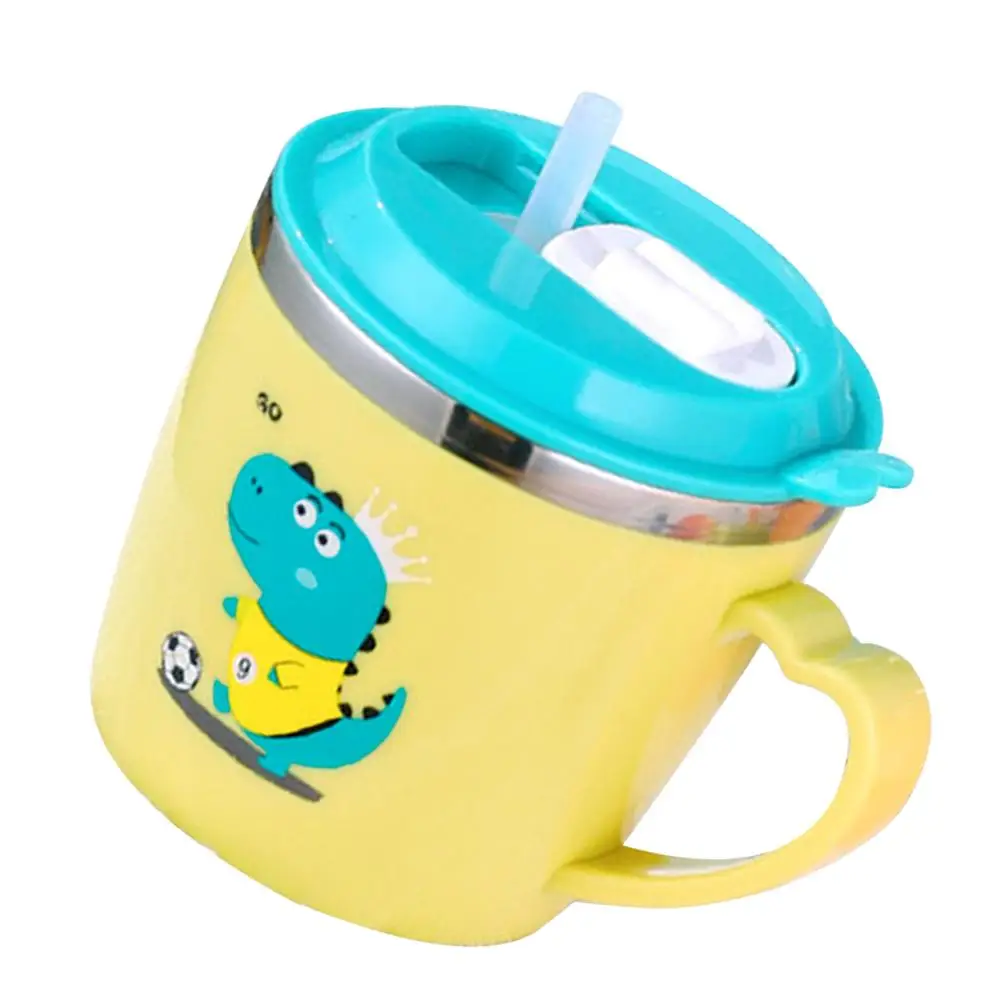 Children Straw Cup Double Layer Anti Scald Stainless Steel 304 Kids Baby Sippy Leak Proof Graduated Scale Milk Tumbler Coffee
Children Straw Cup Double Layer Anti Scald Stainless Steel 304 Kids Baby Sippy Leak Proof Graduated Scale Milk Tumbler Coffee