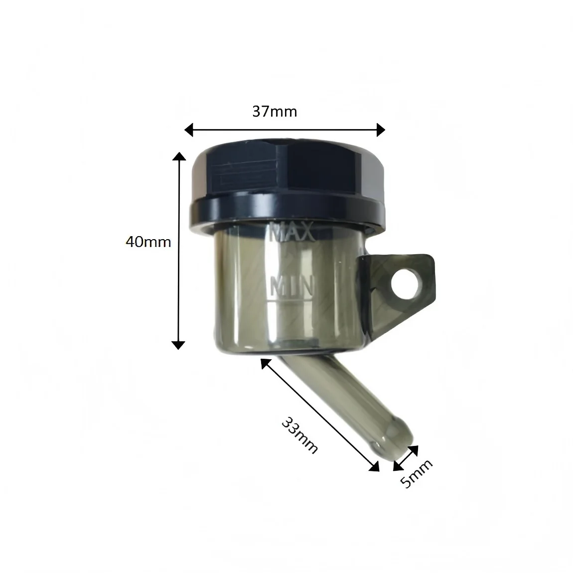 Front Brake Fluid Reservoir Kit with Sight Glass for GSX-R1000 GSX-R750 GSX-R600, CNC Universal Upgrade
Front Brake Fluid Reservoir Kit with Sight Glass for GSX-R1000 GSX-R750 GSX-R600, CNC Universal Upgrade