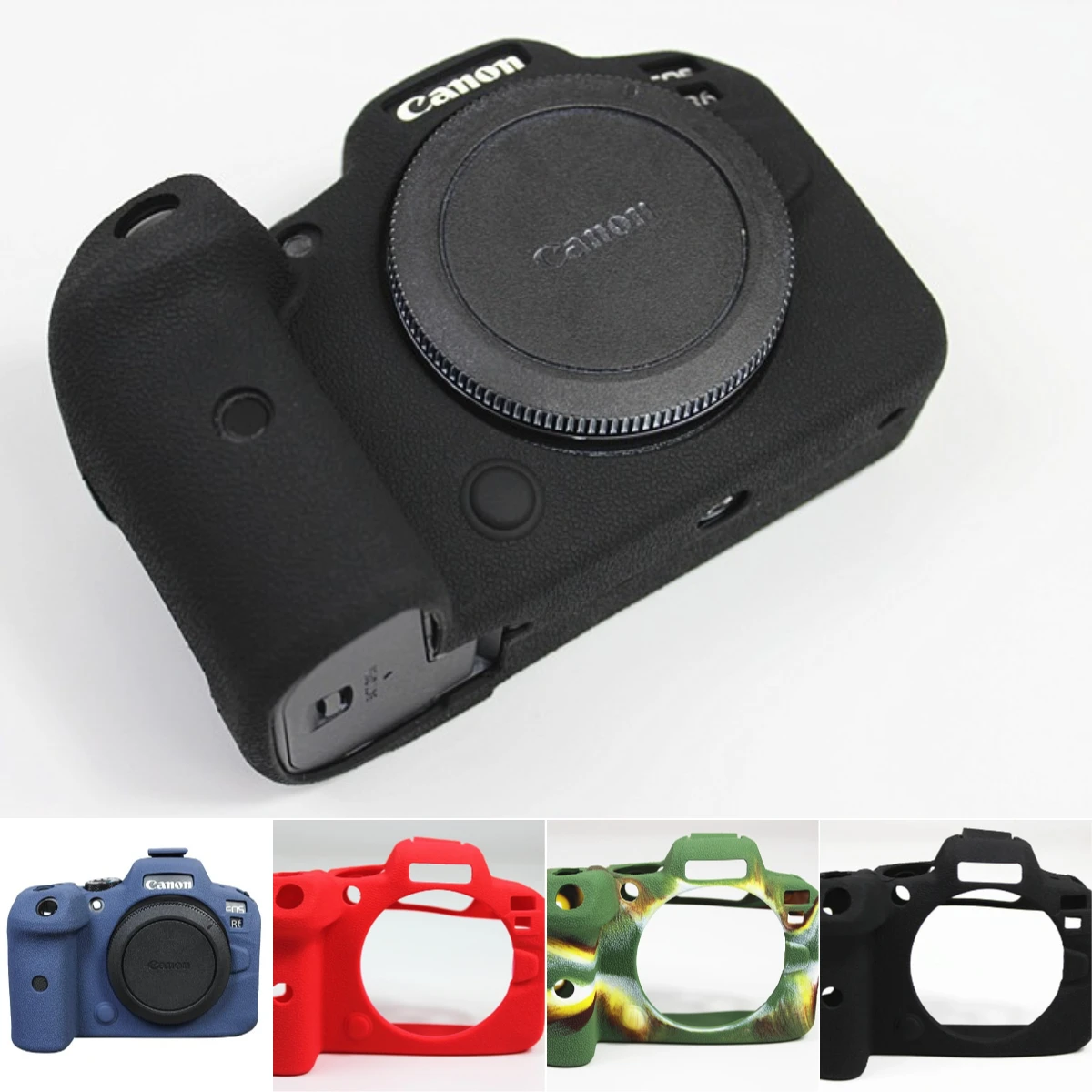 For Canon EOS R6 R6II Mark II 2 Lightweight Silicone Case - Dustproof Scratchproof Accessory
For Canon EOS R6 R6II Mark II 2 Lightweight Silicone Case - Dustproof Scratchproof Accessory