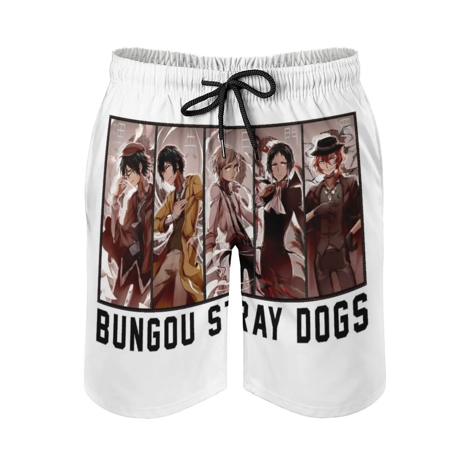 Пляжные шорты Bungou для мужчин, свободные пляжные с 3D принтом бродячих собак, пляжная одежда для серфинга
Пляжные шорты Bungou для мужчин, свободные пляжные с 3D принтом бродячих собак, пляжная одежда для серфинга