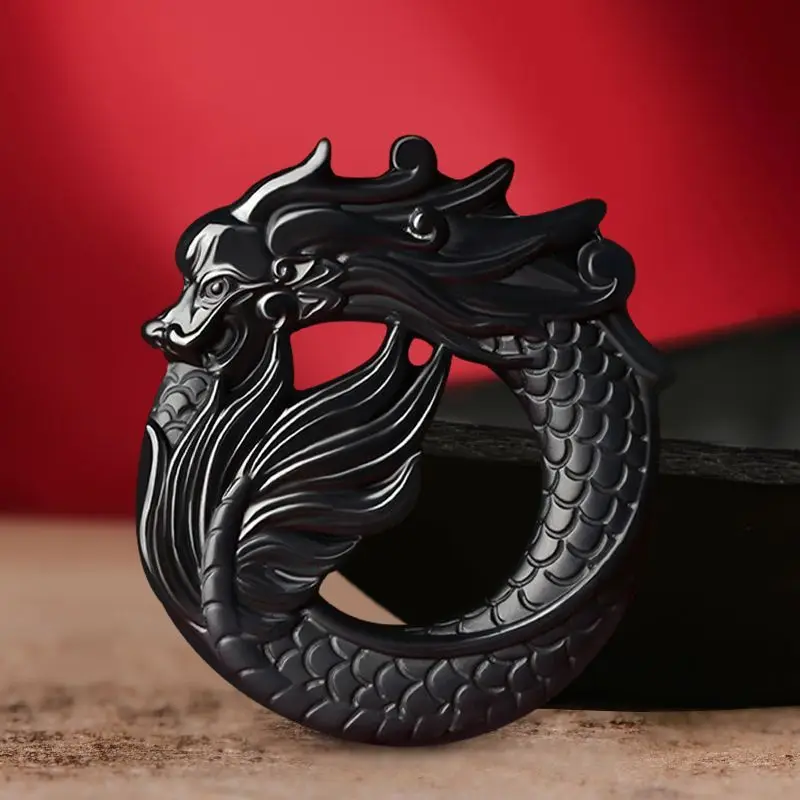 Natural Hetian Jade Sapphire Dragon-shaped Pendant Xinjiang Sapphire Dragon Line World Double-sided Jade
Natural Hetian Jade Sapphire Dragon-shaped Pendant Xinjiang Sapphire Dragon Line World Double-sided Jade