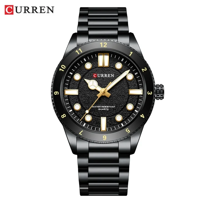 Curren 8450 Fashion Men's Quartz Watch Casual Fashion Waterproof Luminous Stainless Steel Strip Business Men's Casual Watch
Curren 8450 Fashion Men's Quartz Watch Casual Fashion Waterproof Luminous Stainless Steel Strip Business Men's Casual Watch