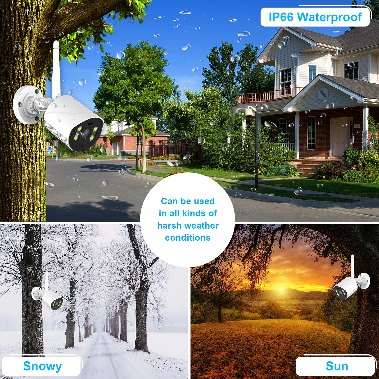 10.1 Inch 4ch LCD 3MP Wireless CCTV Camera System IP66 & Color Night Vision With NVR Security WiFi Camera For Home Or Shop
10.1 Inch 4ch LCD 3MP Wireless CCTV Camera System IP66 & Color Night Vision With NVR Security WiFi Camera For Home Or Shop