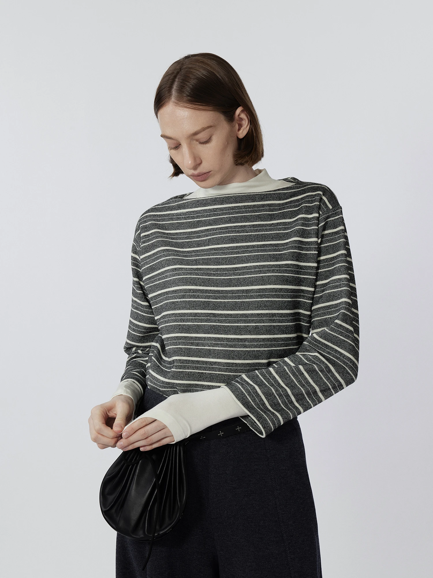 Molin Clean Fit mat Boat Ne Nine Sve Color Blo Striped T-irt Women's Commute Sle Loose Fit Polyester Blend
Molin Clean Fit mat Boat Ne Nine Sve Color Blo Striped T-irt Women's Commute Sle Loose Fit Polyester Blend