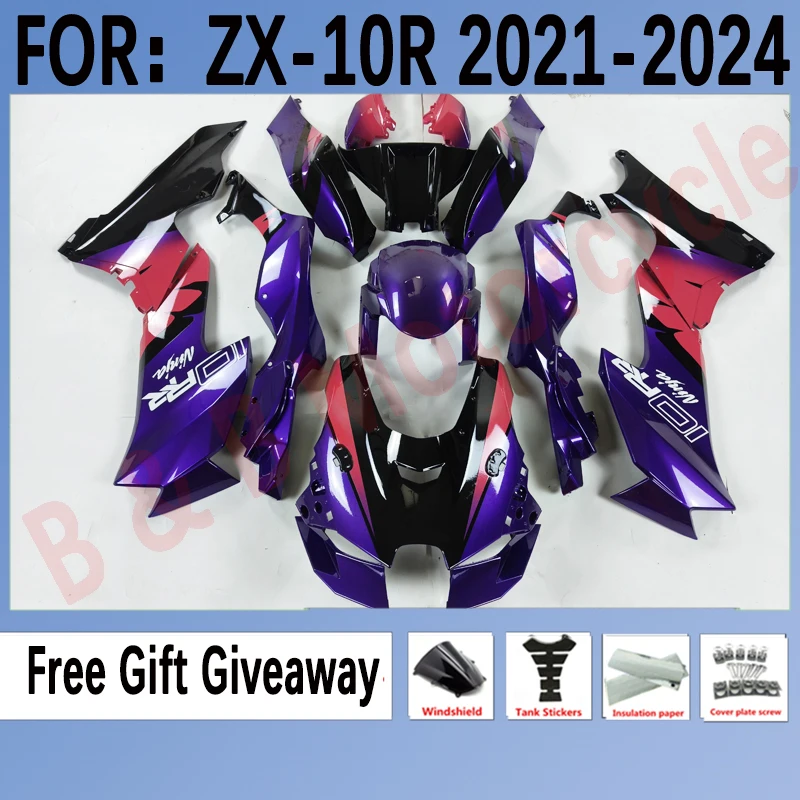 For KAWASAKI Ninja ZX-10R ZX10R 2021 2022 2023 New ABS Whole Motorcycle Fairings Kit full fairing kit set Blue
For KAWASAKI Ninja ZX-10R ZX10R 2021 2022 2023 New ABS Whole Motorcycle Fairings Kit full fairing kit set Blue