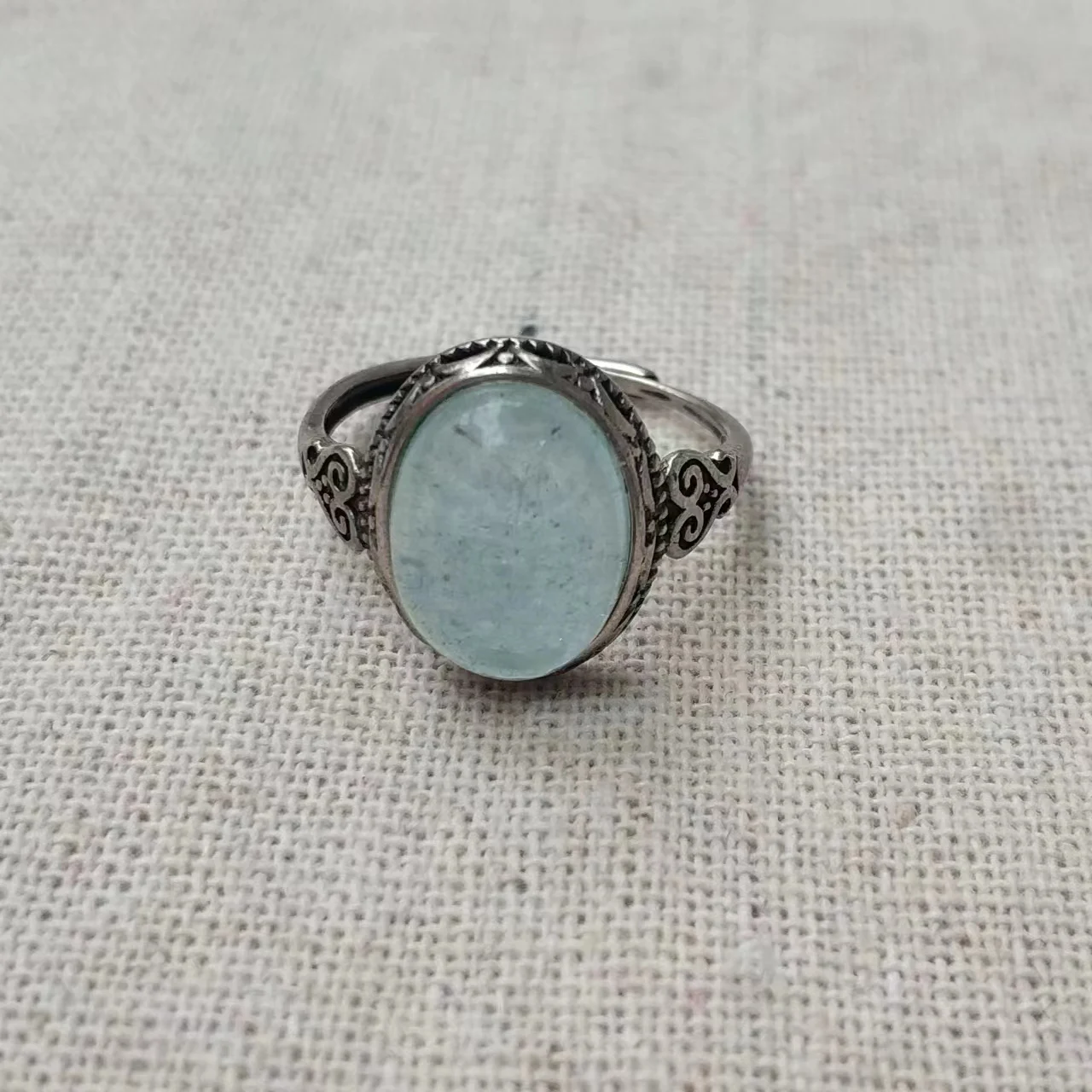 1pcs/lot Natural Aquamarine Ring Handmade Sterling Silver S925 Setting Size Adjustable light blue accessories gem jewelry taki
1pcs/lot Natural Aquamarine Ring Handmade Sterling Silver S925 Setting Size Adjustable light blue accessories gem jewelry taki