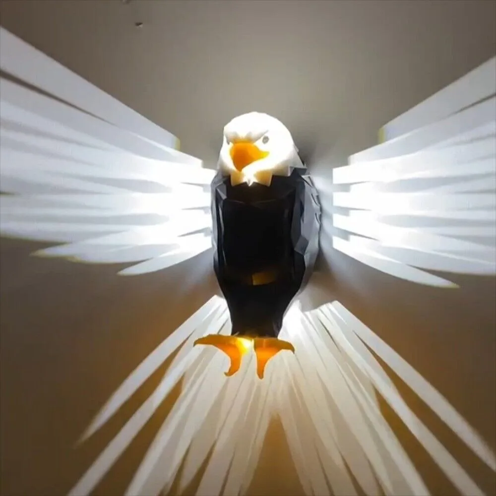 New 3D Eagle Shape Car Atmosphere Light Remote Control Bird USB Charging Wall Lamp
New 3D Eagle Shape Car Atmosphere Light Remote Control Bird USB Charging Wall Lamp