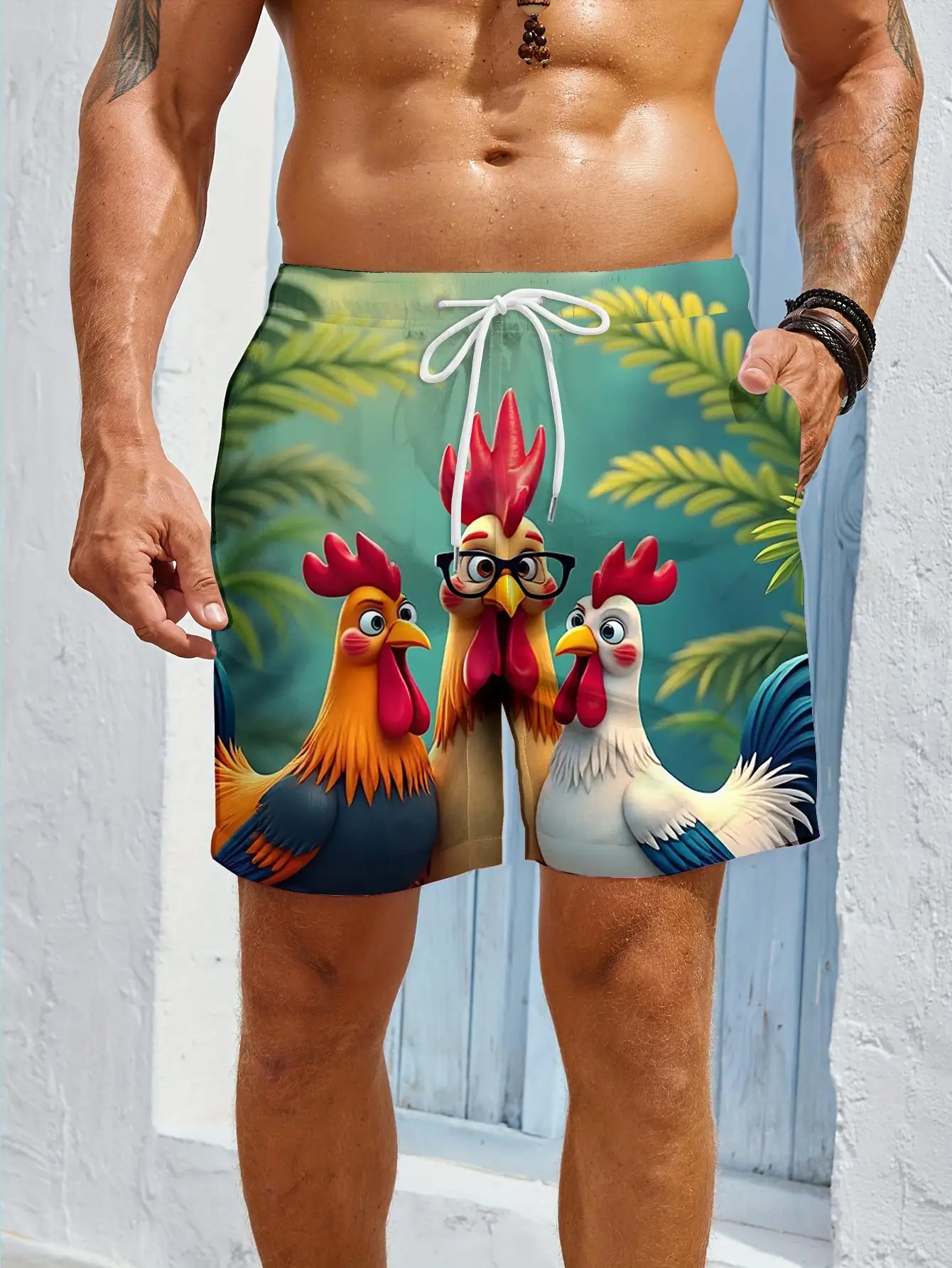 1pcs Men's Short swim trunks2026 Summer 3D Printed Short sleeve Polyester Breathable Men sweatpants running Quick drying
1pcs Men's Short swim trunks2026 Summer 3D Printed Short sleeve Polyester Breathable Men sweatpants running Quick drying