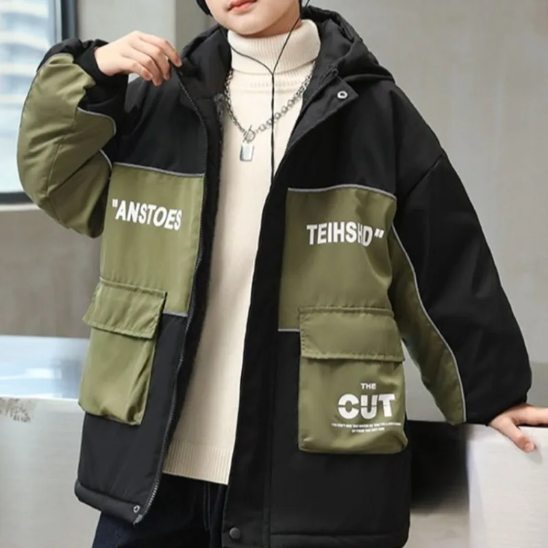 2025 New Boys Cotton Jacket Fleece Lined Thickened Winter Children's Coat for Mid-Large Kids Warmth & Comfort Design
2025 New Boys Cotton Jacket Fleece Lined Thickened Winter Children's Coat for Mid-Large Kids Warmth & Comfort Design