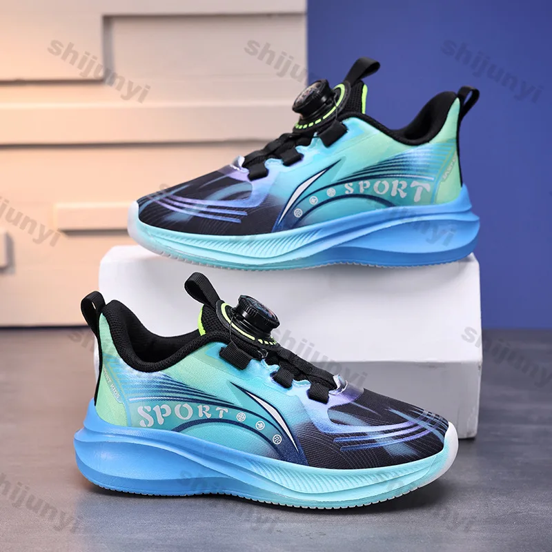 Kids Shoes Spring Breathable Comfortable Children Boy Sport Shoes Trendy Rotary Buckle Lightweight Non Slip Casual Sneakers
Kids Shoes Spring Breathable Comfortable Children Boy Sport Shoes Trendy Rotary Buckle Lightweight Non Slip Casual Sneakers