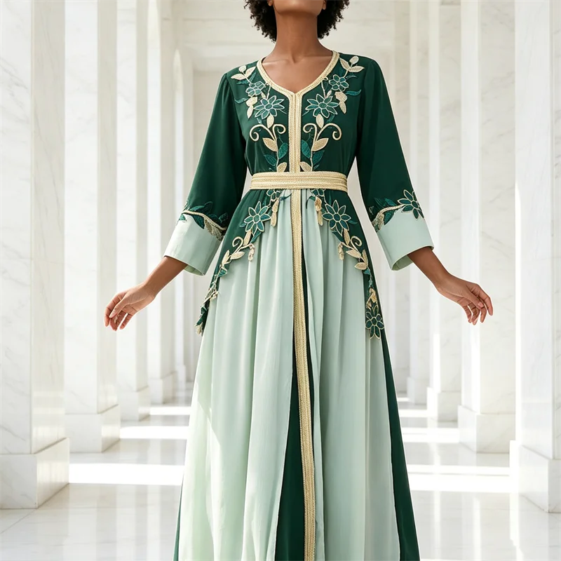 Luxury Embroidery Kimono Cardigan Open Abaya Dubai Kaftan Women Muslim Dress kebaya Caftan Marocain Femme Robe Islam Jalabiya
Luxury Embroidery Kimono Cardigan Open Abaya Dubai Kaftan Women Muslim Dress kebaya Caftan Marocain Femme Robe Islam Jalabiya