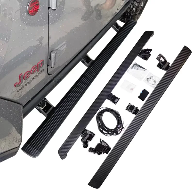 Новые дизайнерские электрические подножки из алюминиевого сплава для Wrangler JK JL
Новые дизайнерские электрические подножки из алюминиевого сплава для Wrangler JK JL