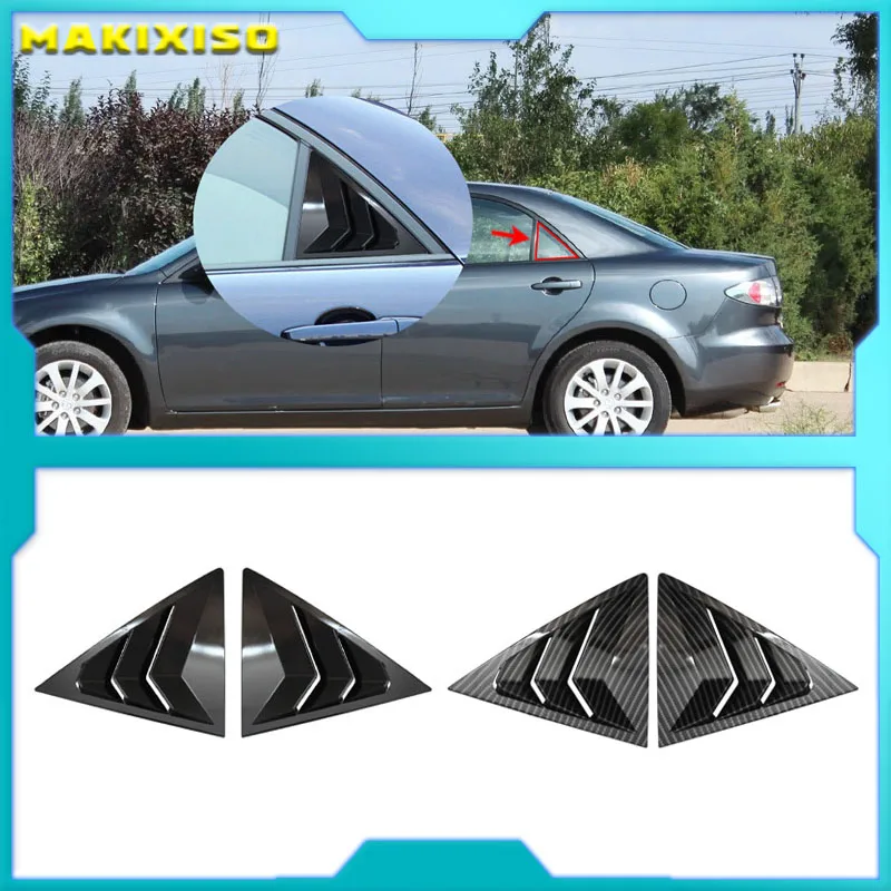 Car Accessories For Mazda 6 2002-2016 ABS Glossy Black Rear Window Shutter Cover Trim Window Louver Side Vent Trim 2pcs
Car Accessories For Mazda 6 2002-2016 ABS Glossy Black Rear Window Shutter Cover Trim Window Louver Side Vent Trim 2pcs
