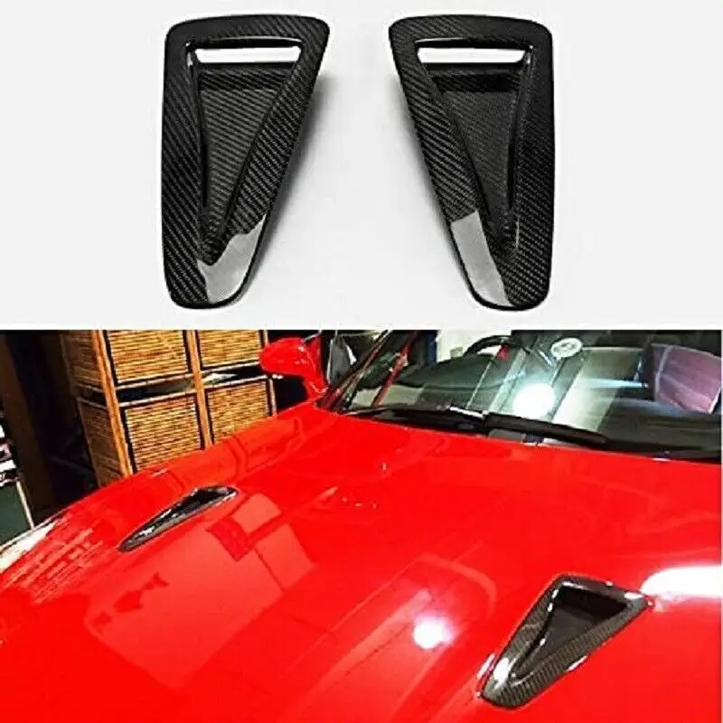 Carbon Fiber Hood Scoop Replace Air Vent Duct Inserts Grilles For NISSAN R35 GTR
Carbon Fiber Hood Scoop Replace Air Vent Duct Inserts Grilles For NISSAN R35 GTR
