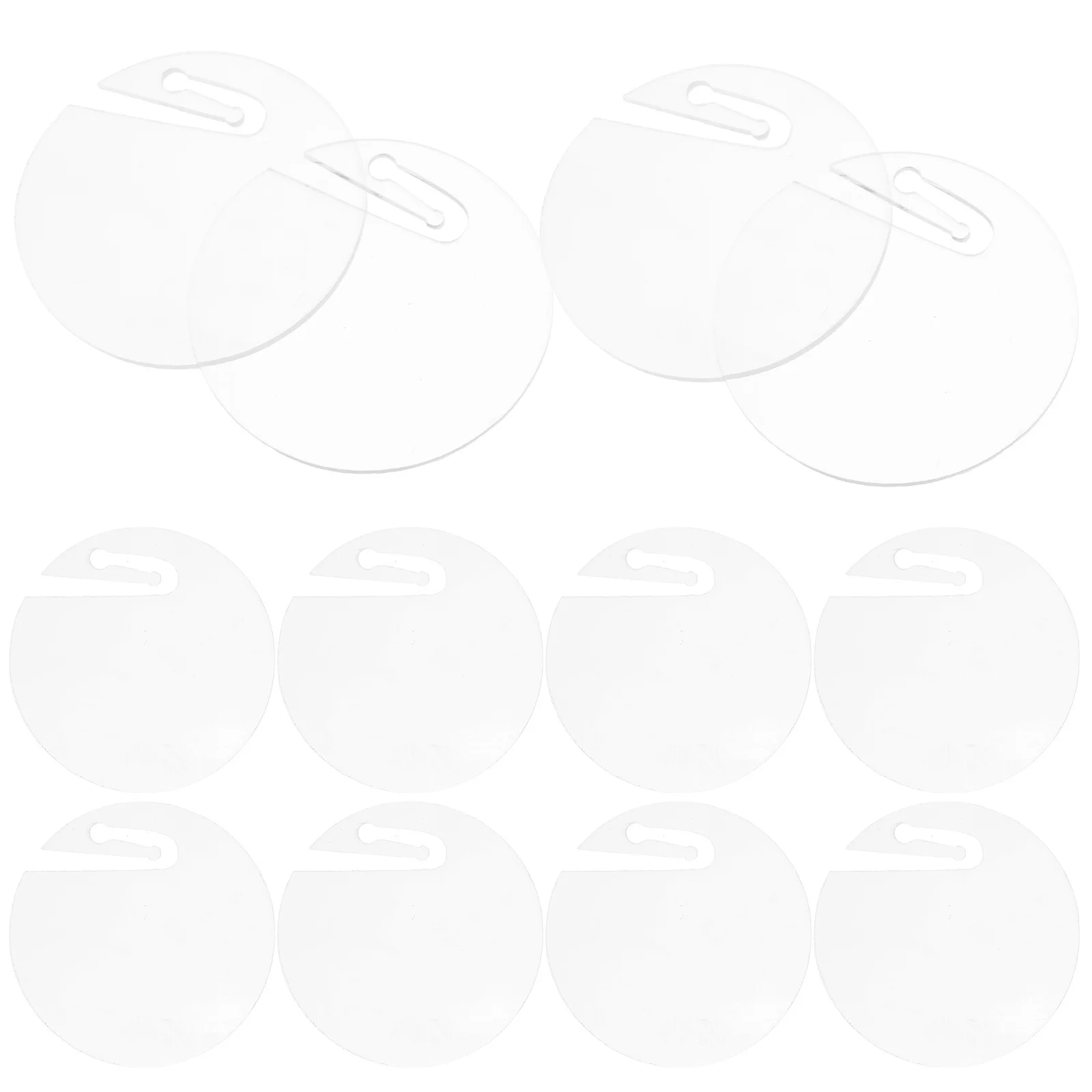 50Pcs Acrylic Drink Tags Round Wine Marker Reusable Cup Identifiers for Parties Bars Decorative Gathering Accessories
50Pcs Acrylic Drink Tags Round Wine Marker Reusable Cup Identifiers for Parties Bars Decorative Gathering Accessories