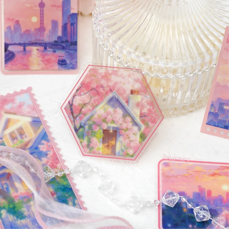 10pcs Hiking Landscape PET Stickers DIY Decoration Junk Journal Planner Handbook Scrapbooking Aesthetic Stationery Stickers
10pcs Hiking Landscape PET Stickers DIY Decoration Junk Journal Planner Handbook Scrapbooking Aesthetic Stationery Stickers