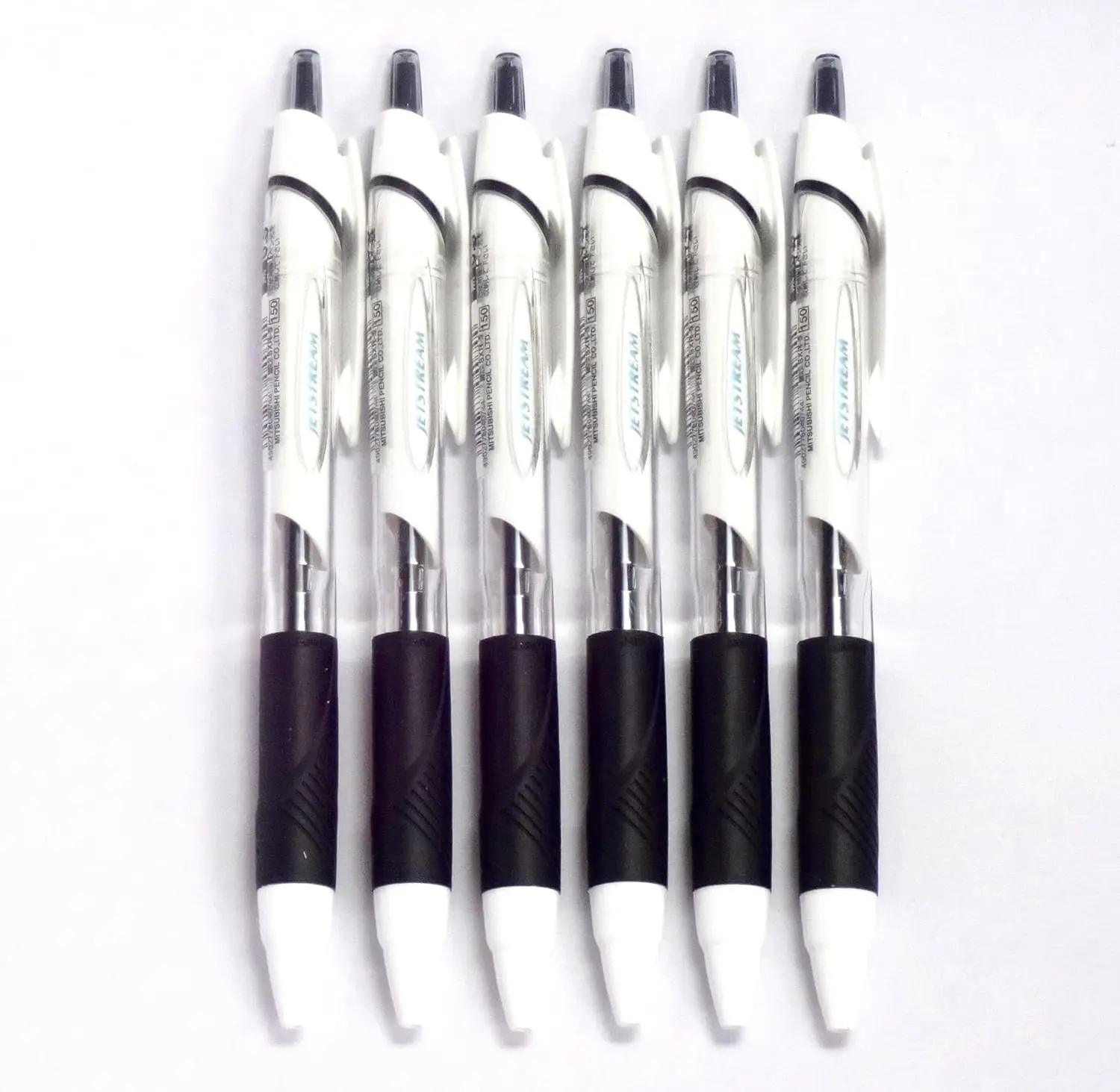Smooth Writing Ballpoint Pen, 0.5 mm Fine Point, Black Ink, 6-Pack, Japan Quality, White Barrel
Smooth Writing Ballpoint Pen, 0.5 mm Fine Point, Black Ink, 6-Pack, Japan Quality, White Barrel