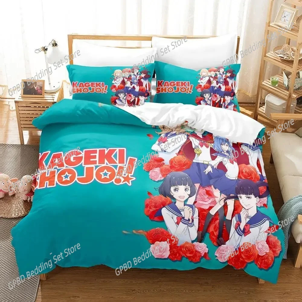 Kageki Shojo 3D Bedding Set Duvet Cover Pillowcases Single Twin Full Queen King Size Home Decor Quilt Boys Gift
Kageki Shojo 3D Bedding Set Duvet Cover Pillowcases Single Twin Full Queen King Size Home Decor Quilt Boys Gift