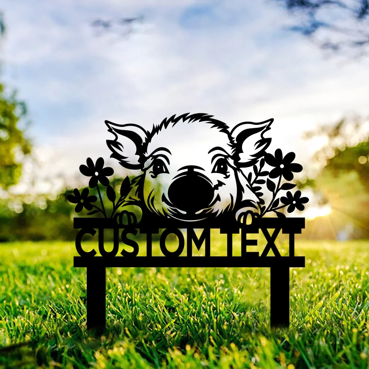 Custom Personalized Pig Stake,Custom Metal Farm Sign,Pig Farm Sign WIth Stake,Pig Between Flower Garden Sign,Pig Pet Sign
Custom Personalized Pig Stake,Custom Metal Farm Sign,Pig Farm Sign WIth Stake,Pig Between Flower Garden Sign,Pig Pet Sign