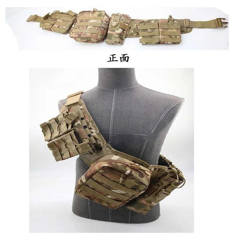 Многофункциональная камуфляжная тактическая поясная сумка для хранения Molle, набор медицинских сумок для хранения, двойная магнитная сумка, съемный рюкзак для рации
Многофункциональная камуфляжная тактическая поясная сумка для хранения Molle, набор медицинских сумок для хранения, двойная магнитная сумка, съемный рюкзак для рации