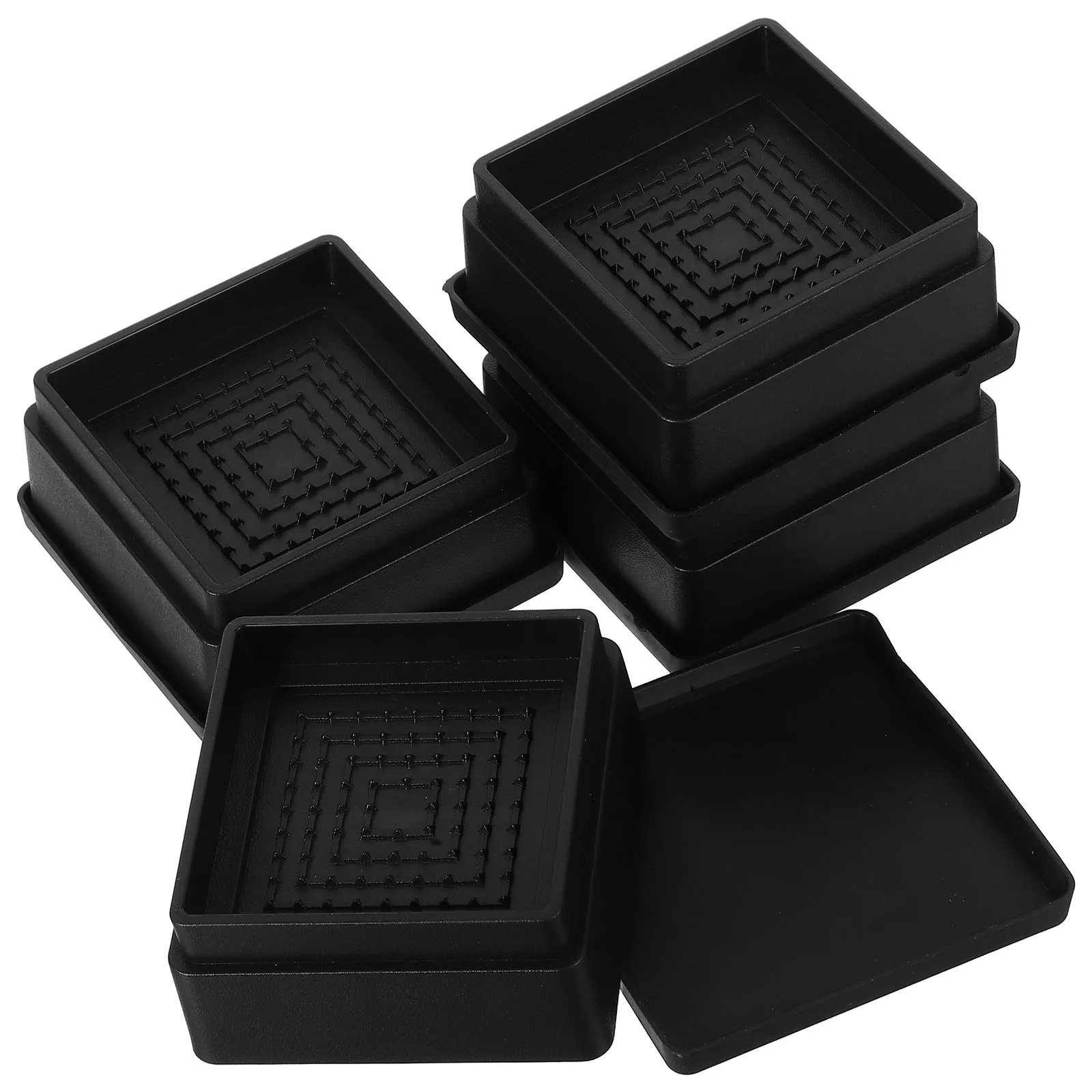 4pcs Lifters Risers For Folding Table Height Extenders Furniture Legs Black Stackable Nonslip Sofa Chair Table Riser Blocks
4pcs Lifters Risers For Folding Table Height Extenders Furniture Legs Black Stackable Nonslip Sofa Chair Table Riser Blocks
