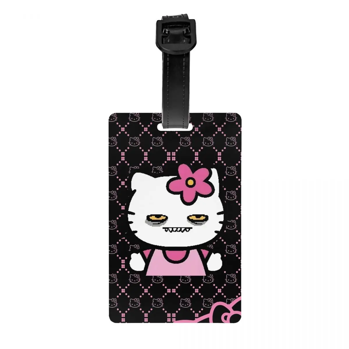Пользовательская багажная бирка Horro Hello Kitty с именной карточкой, манга-кошка, конфиденциальная обложка, идентификационная этикетка для дорожной сумки, чемодана
Пользовательская багажная бирка Horro Hello Kitty с именной карточкой, манга-кошка, конфиденциальная обложка, идентификационная этикетка для дорожной сумки, чемодана