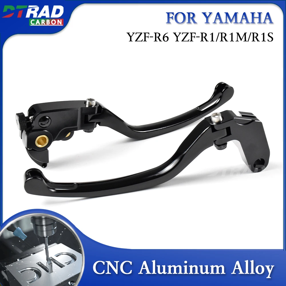 New For YAMAHA YZF-R1 R1M R1S 2015-2025 YZF-R6 2017-2025 CNC Adjustable Brake Lever Clutch Folding Handle Motorcycle Accessories
New For YAMAHA YZF-R1 R1M R1S 2015-2025 YZF-R6 2017-2025 CNC Adjustable Brake Lever Clutch Folding Handle Motorcycle Accessories