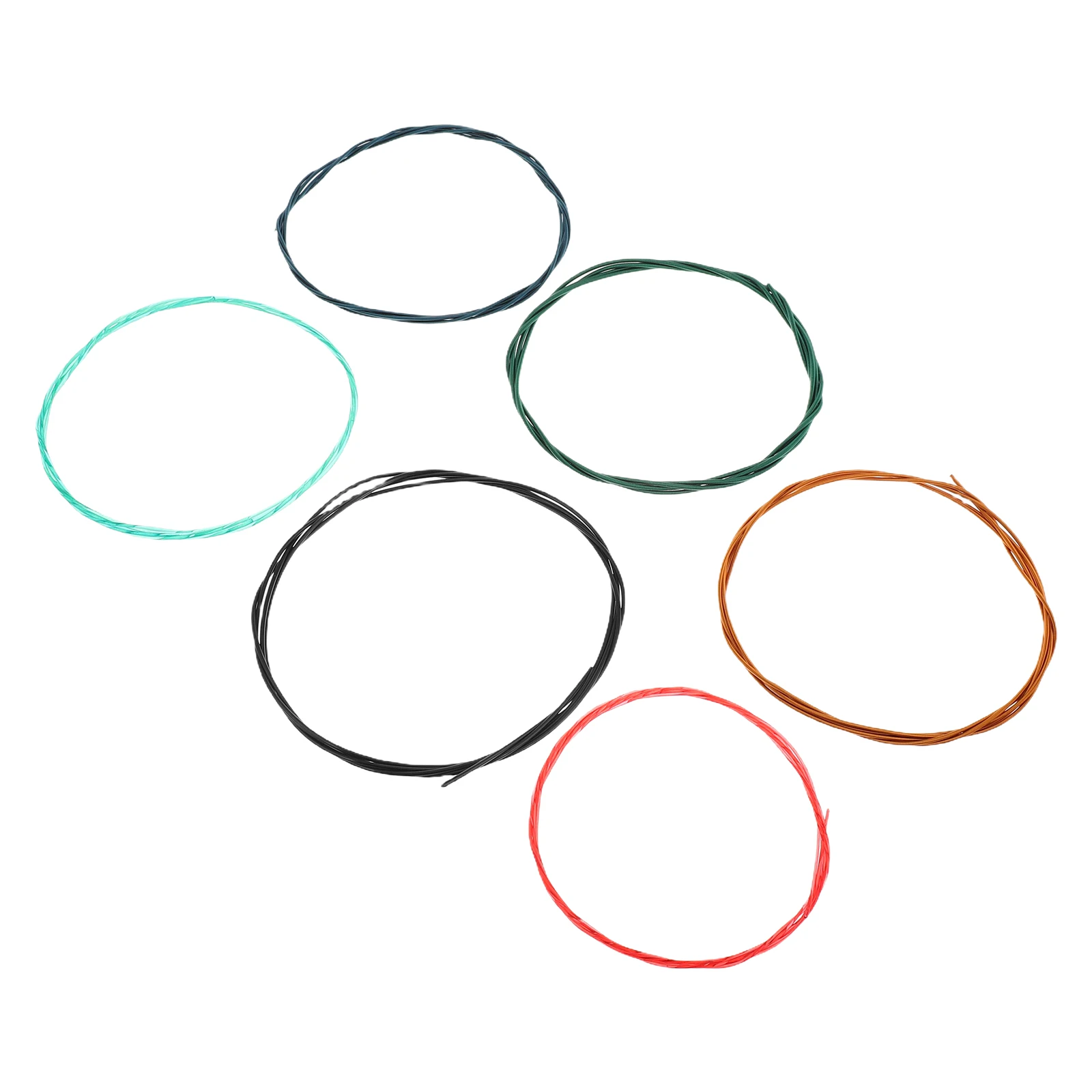 6pcs Guitar Strings Classical Acoustic Colorful Replacement Parts Kit Accessories Folk Guitar Practice Performance Durability
6pcs Guitar Strings Classical Acoustic Colorful Replacement Parts Kit Accessories Folk Guitar Practice Performance Durability