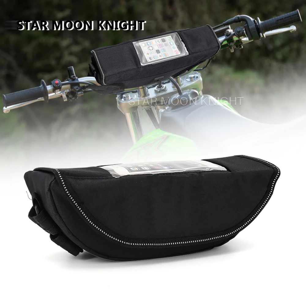 Motorcycle Storage Handlebar bag For Kawasaki KLX300R KLX230R KLX230 KLX140R KLX110R KLX110RL Travel Tool bag Waterproof Bag
Motorcycle Storage Handlebar bag For Kawasaki KLX300R KLX230R KLX230 KLX140R KLX110R KLX110RL Travel Tool bag Waterproof Bag