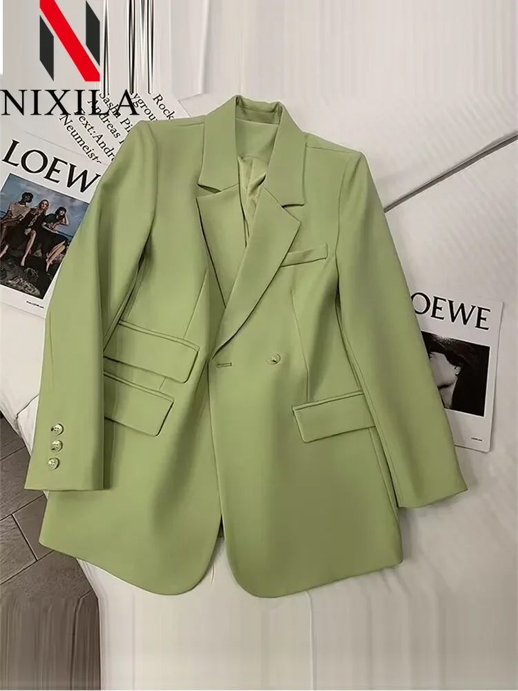 Spring Autumn Blazers for Women 2024 Jacket Women Outerwears Office Lady Chic Elegant Female Coats Fashion Luxury Lady Clothes
Spring Autumn Blazers for Women 2024 Jacket Women Outerwears Office Lady Chic Elegant Female Coats Fashion Luxury Lady Clothes