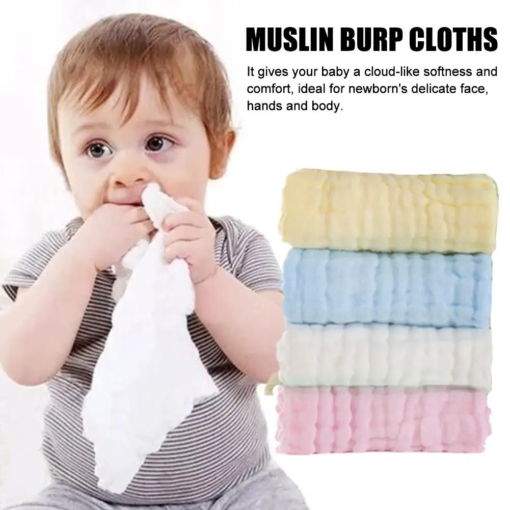 1/3/5Pcs Baby Square Towels Infants Wash Hand Face Towel Soft Absorbent Gauze Baby Wipe Face Cloths Crepe Muslin Saliva Towel
1/3/5Pcs Baby Square Towels Infants Wash Hand Face Towel Soft Absorbent Gauze Baby Wipe Face Cloths Crepe Muslin Saliva Towel