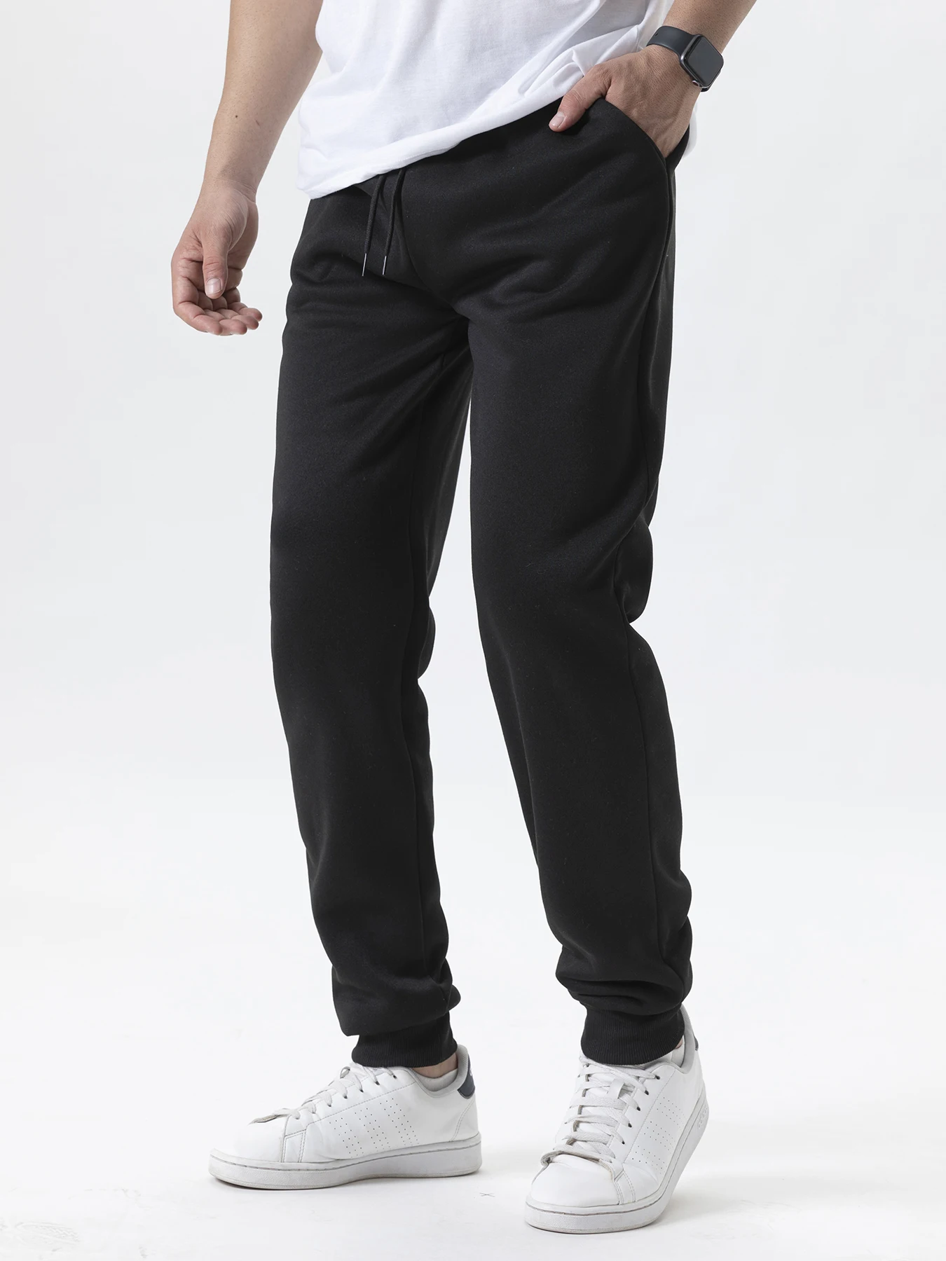 Men’s Solid Cotton Blend Jogger Sweatpants Elastic Drawstring Waist Side Pockets Rib Cuff Loose Fit Gym Daily Casual Trousers
Men’s Solid Cotton Blend Jogger Sweatpants Elastic Drawstring Waist Side Pockets Rib Cuff Loose Fit Gym Daily Casual Trousers