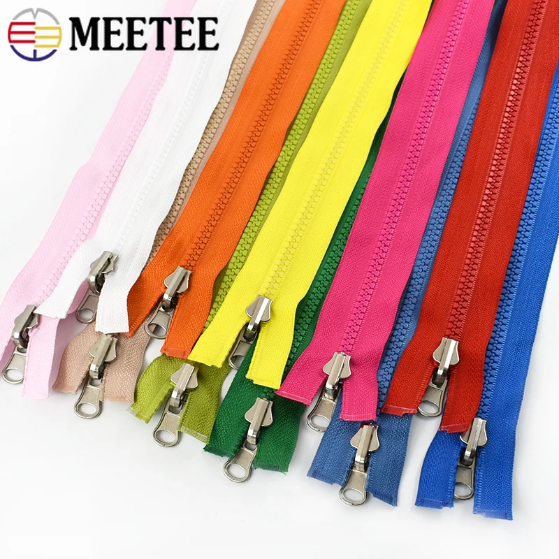2/5Pcs Meetee 70cm 5# Resin Zipper Metal Rotary Slider Open-End Zippers for Jacket Double Side Puller Zip DIY Garment Sew Zips
2/5Pcs Meetee 70cm 5# Resin Zipper Metal Rotary Slider Open-End Zippers for Jacket Double Side Puller Zip DIY Garment Sew Zips