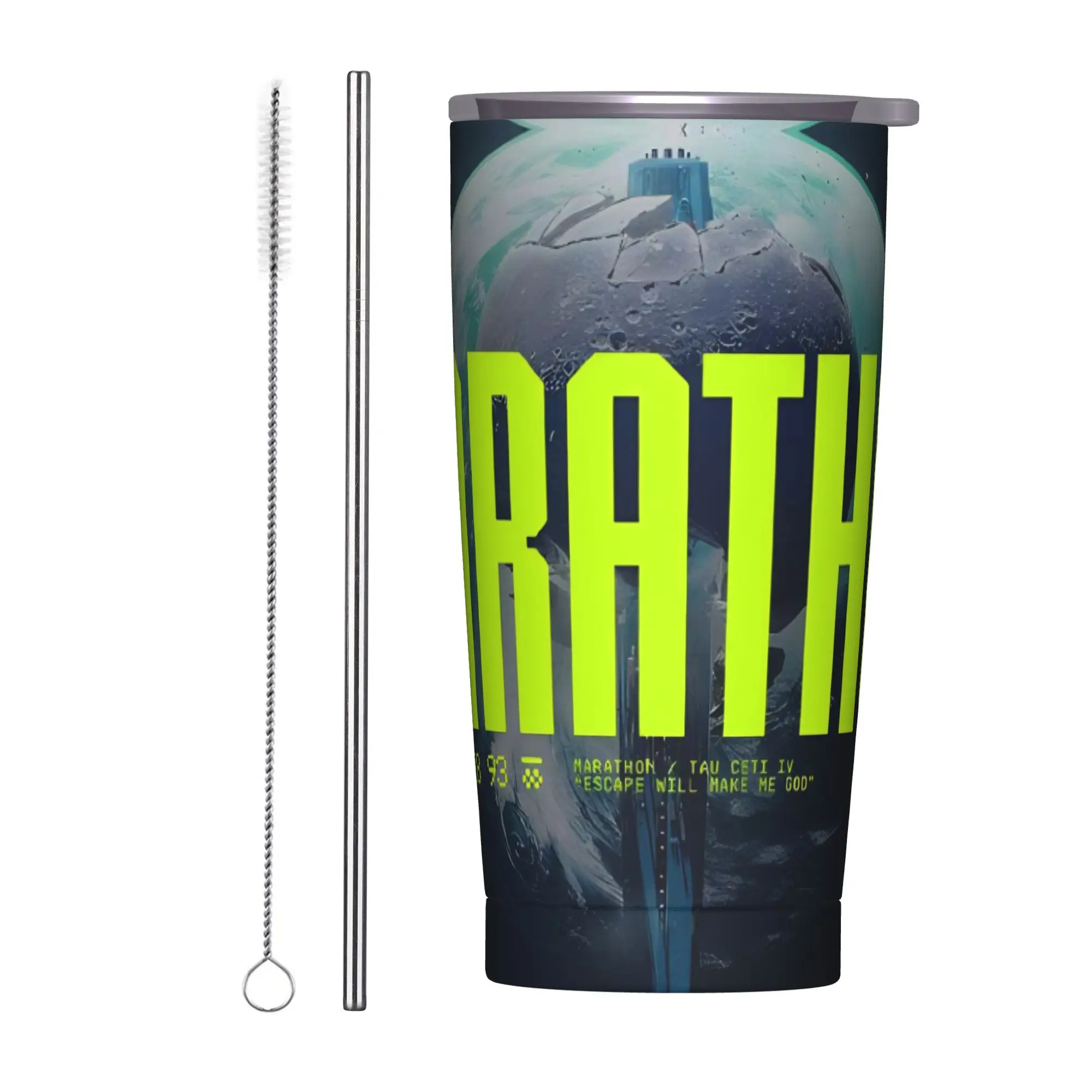 Game Marathon Insulated Tumbler with Straws Vacuum Coffee Mugs Double Wall Hot Cold Drinks Cups 20oz
Game Marathon Insulated Tumbler with Straws Vacuum Coffee Mugs Double Wall Hot Cold Drinks Cups 20oz