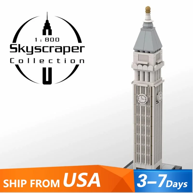 New York Metropolitan Insurance Company City Building, Creative Building Block Toy, Suitable for Adults Birthday Gifts, 377PCS
New York Metropolitan Insurance Company City Building, Creative Building Block Toy, Suitable for Adults Birthday Gifts, 377PCS