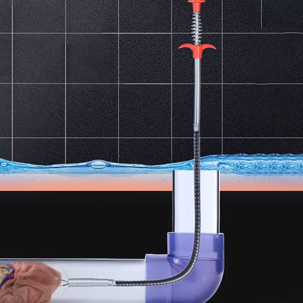 2Pcs Drain Pipeline Dredging Tool Flexible Grabber Claw Flexible Sink Claw Pickup Hair Catcher for Kitchen Shower Sink Drain
2Pcs Drain Pipeline Dredging Tool Flexible Grabber Claw Flexible Sink Claw Pickup Hair Catcher for Kitchen Shower Sink Drain