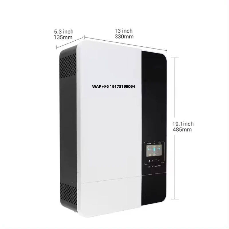 2024 Best Price Solar Inverter 5kVA 5000W SPF 5000 Es Off-Grid Hybrid Inverter
2024 Best Price Solar Inverter 5kVA 5000W SPF 5000 Es Off-Grid Hybrid Inverter