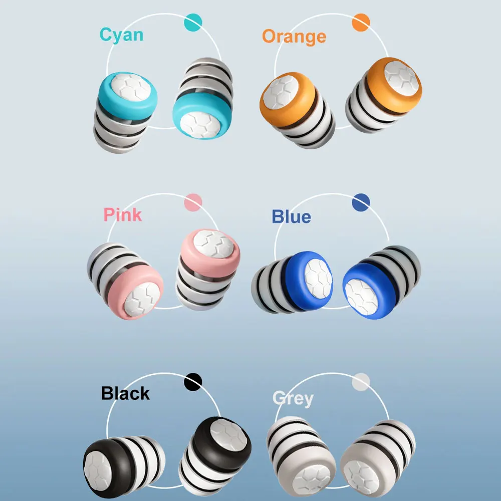 HUAK 3 Layer Silicone Sleep Ear Plugs Sound Insulation Ear Protection Anti-Noise Plugs Travel Soft Noise Reduction Swim Earplugs
HUAK 3 Layer Silicone Sleep Ear Plugs Sound Insulation Ear Protection Anti-Noise Plugs Travel Soft Noise Reduction Swim Earplugs