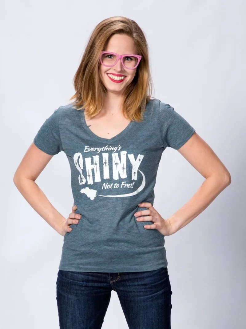 00013088#A-Everything's SHINY, not to fret! Firefly Serenity Fan Shirt | TV / Television Reference Tee | Nerdy Clothes | Armor C
00013088#A-Everything's SHINY, not to fret! Firefly Serenity Fan Shirt | TV / Television Reference Tee | Nerdy Clothes | Armor C