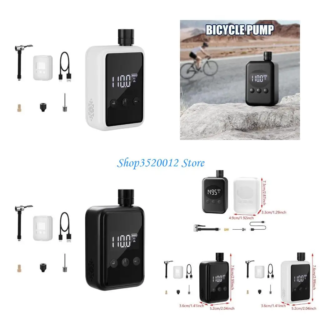 27RD Light weight Electric Tire Pumps Cordless Bike Air Inflator Automatic Bike Pumps
27RD Light weight Electric Tire Pumps Cordless Bike Air Inflator Automatic Bike Pumps
